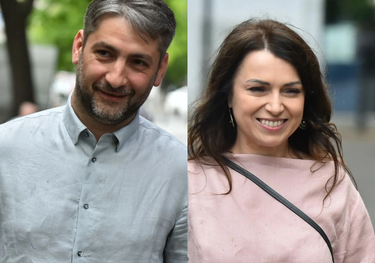 Katarzyna Pakosińska z mężem Katarzyna Pakosińska z mężem