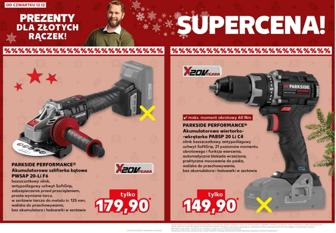 Kaufland oferuje promocje na sprzęty Parkside!