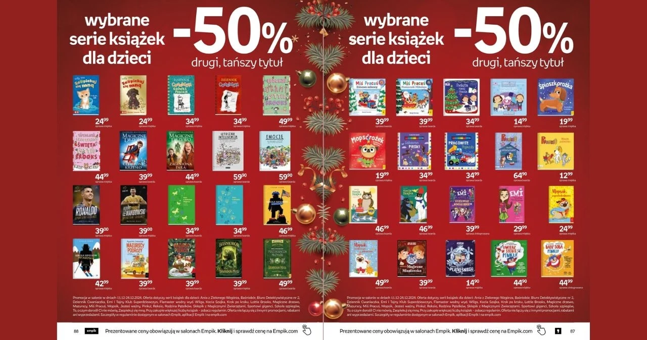Empik obniża ceny o ponad połowę! Bestsellery, książki dziecięce i biografie taniej! Empik obniża ceny o ponad połowę! Bestsellery, książki dziecięce i biografie taniej!