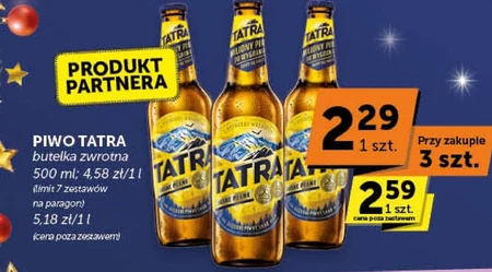Tatra Piwo jasne pełne 500 ml