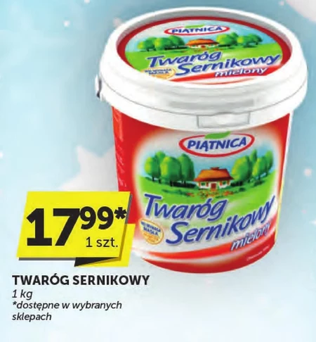 Piątnica Twaróg sernikowy mielony 1 kg