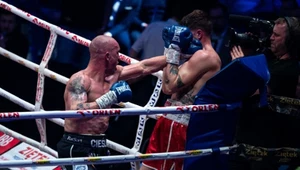 Michał Cieślak (z lewej) po raz trzeci w karierze stanie do pojedynku o tytuł mistrza świata. Tym razem w wersji tymczasowej