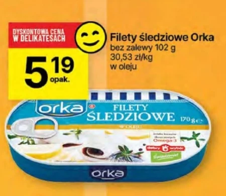 Filety śledziowe Orka