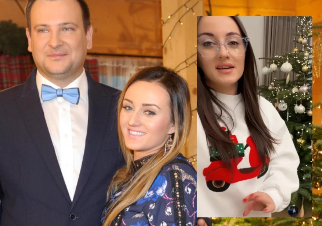 Anna Bardowska pokazała choinkę Anna Bardowska pokazała choinkę