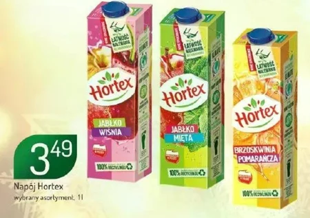 Hortex Napój jabłko mięta 1 l