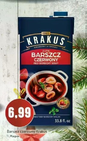 Krakus Barszcz czerwony 1 l niska cena