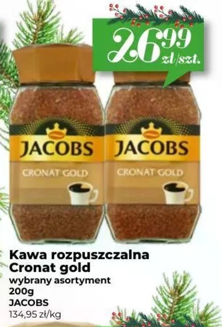 Jacobs Cronat Gold Kawa rozpuszczalna 200 g