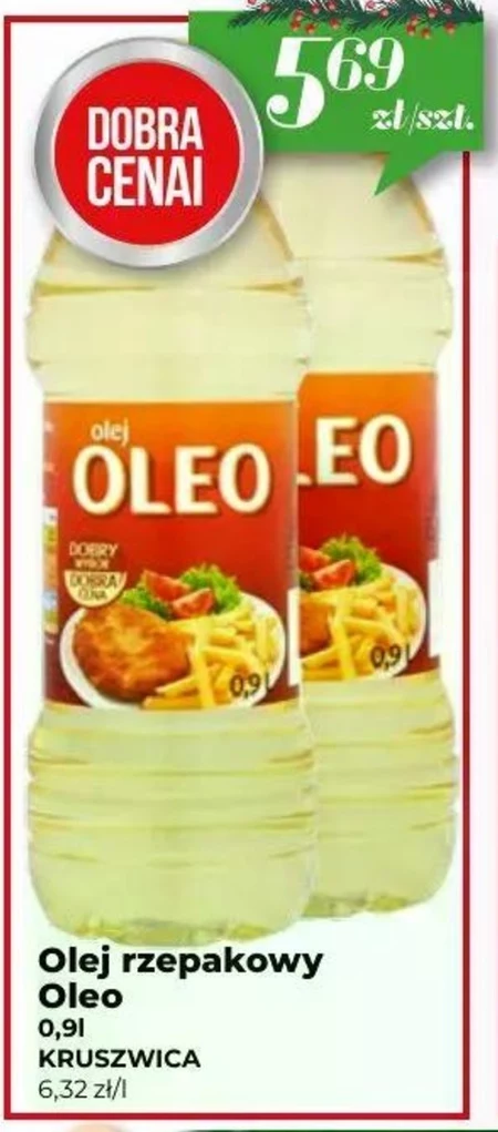 Oleo Olej rzepakowy 0,9 l