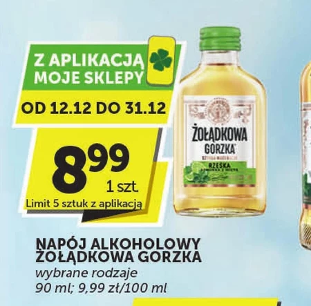 Napój alkoholowy Żołądkowa