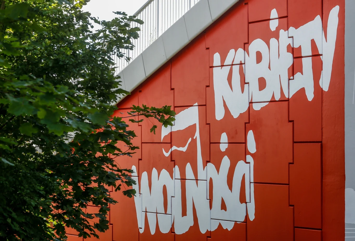 Fragment muralu "Kobiety wolności", Gdańsk Fragment muralu "Kobiety wolności", Gdańsk