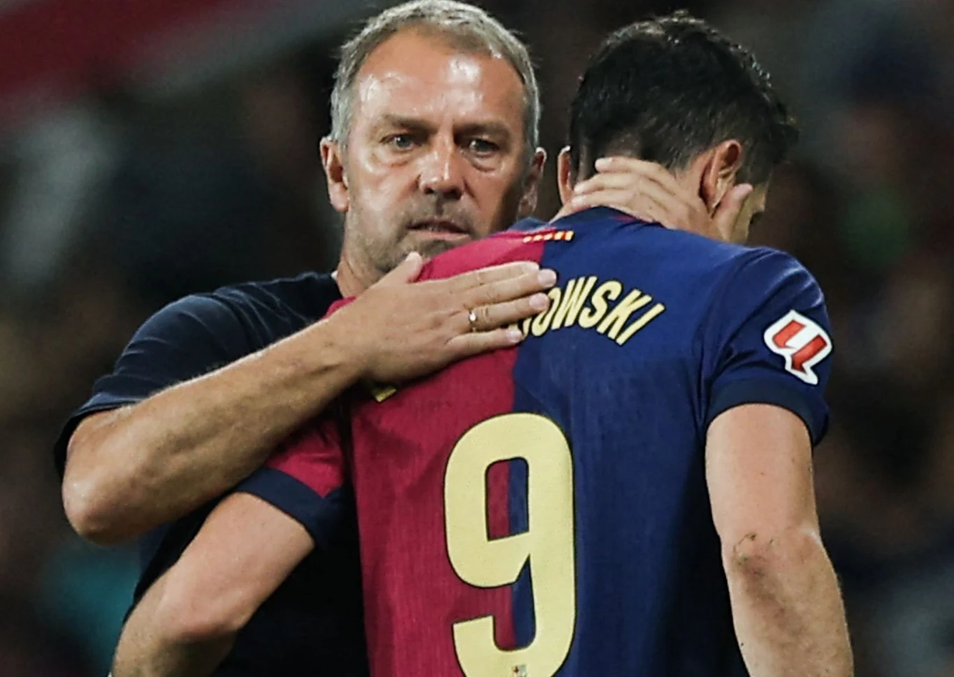 Hansi Flick i Robert Lewandowski