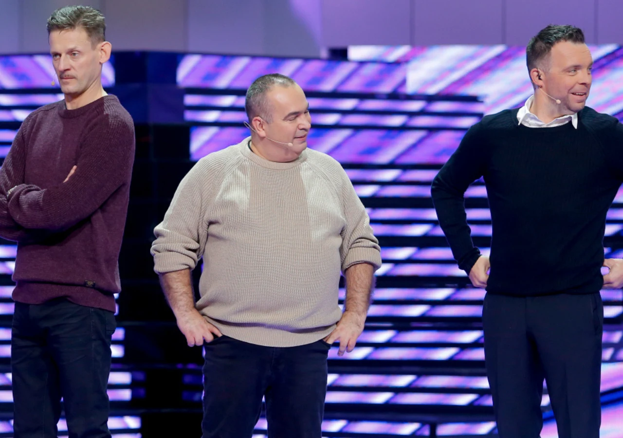 Michał Wójcik, Waldemar Wilkołek i Marcin Wójcik, czyli Kabaret Ani Mru Mru Michał Wójcik, Waldemar Wilkołek i Marcin Wójcik, czyli Kabaret Ani Mru Mru