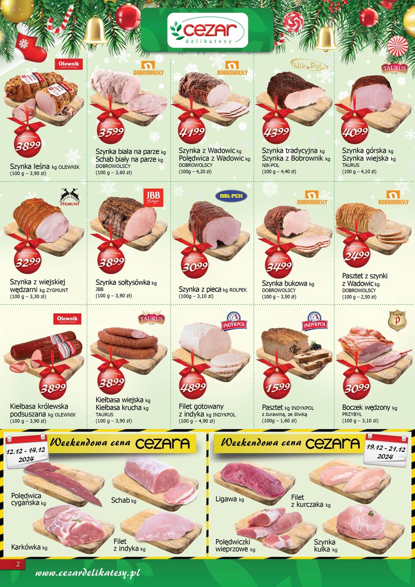 Gazetka: Delikatesy CEZAR - wielosztuki cezara - strona 2