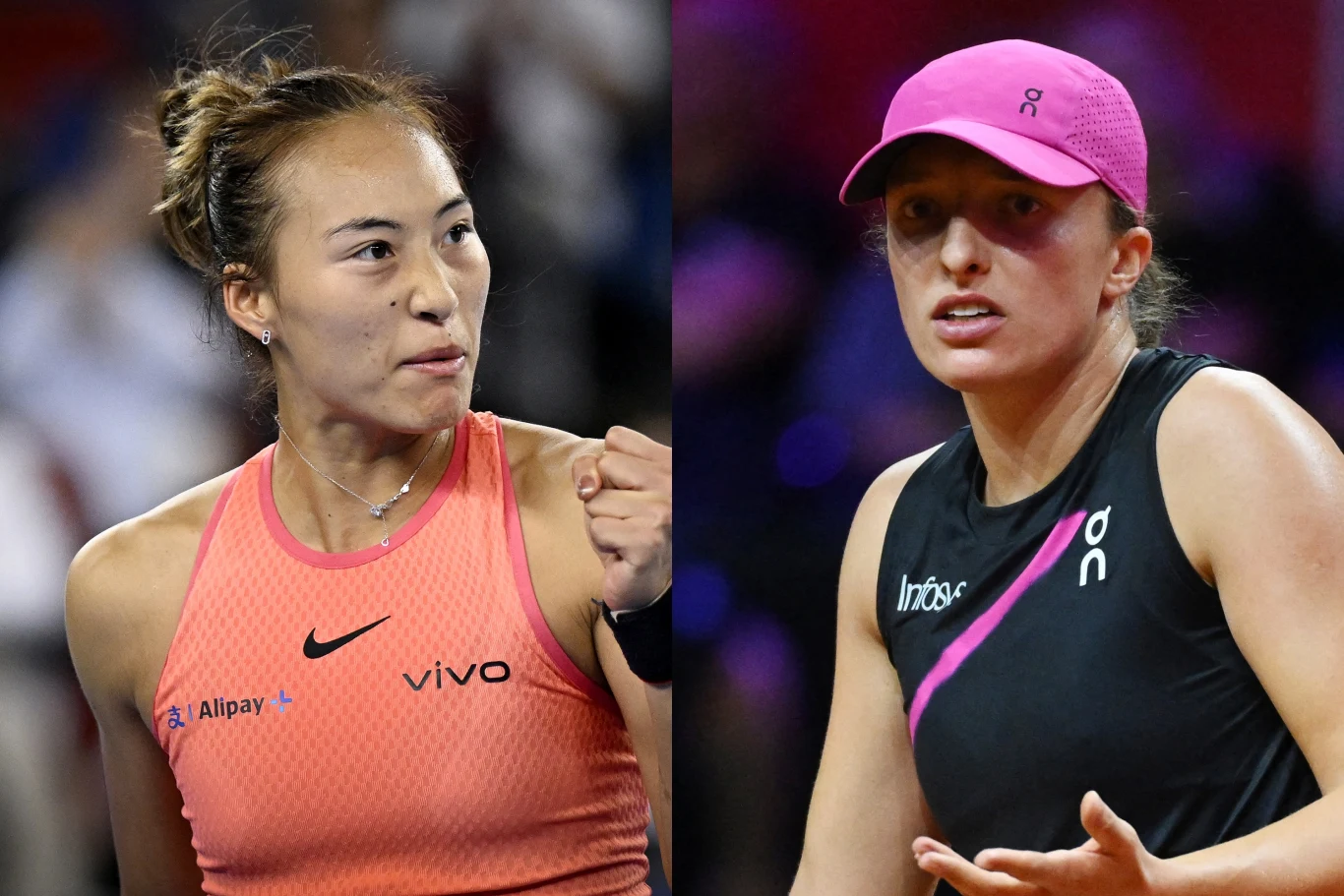 Iga Świątek i Qinwen Zheng walczą o tytuł najlepszego zagrania w 2024 roku w rozgrywkach WTA