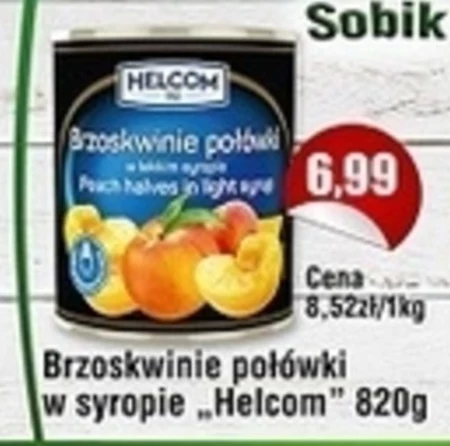 Brzoskwinie w syropie Helcom