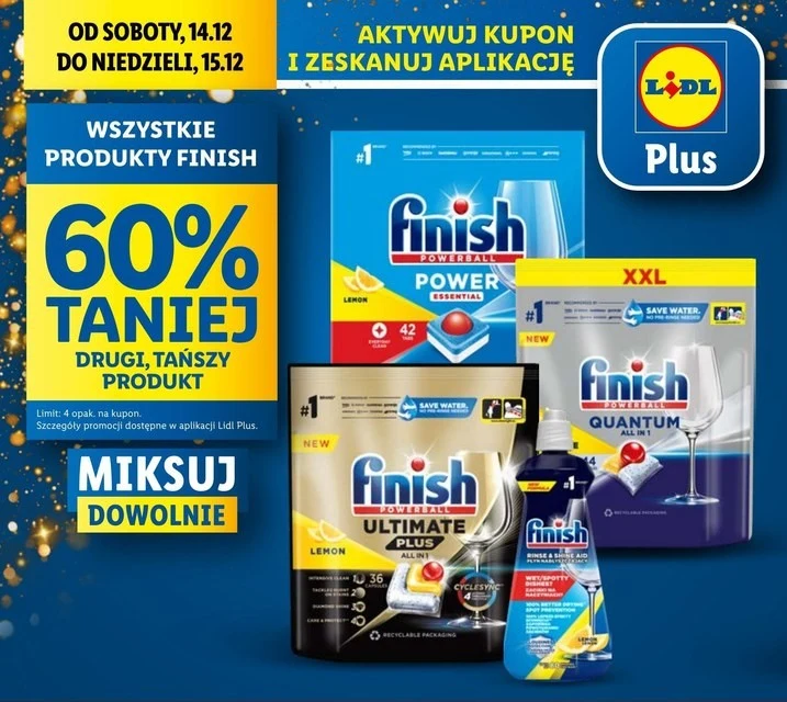 Produkty Finish w Lidlu Produkty Finish w Lidlu