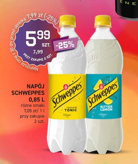 Napój Schweppes