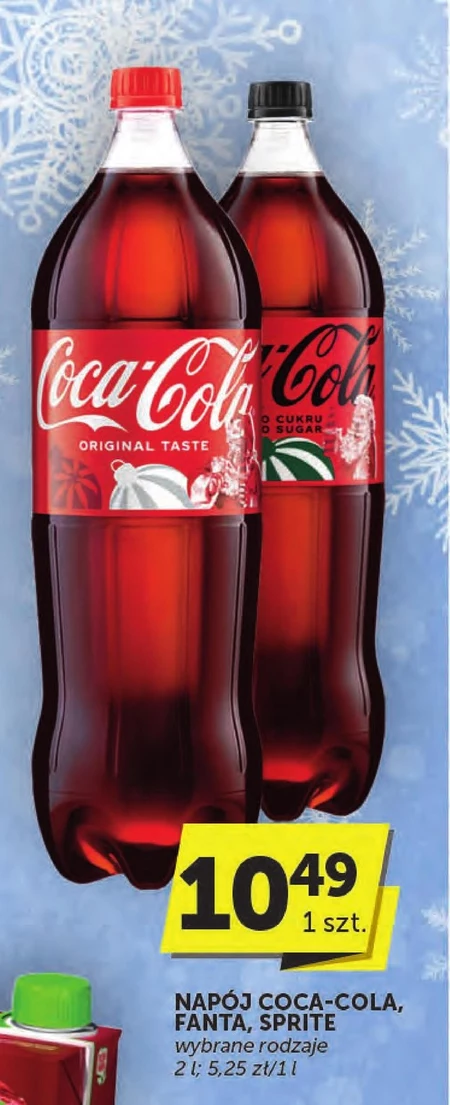 Coca-Cola Napój gazowany 2 l