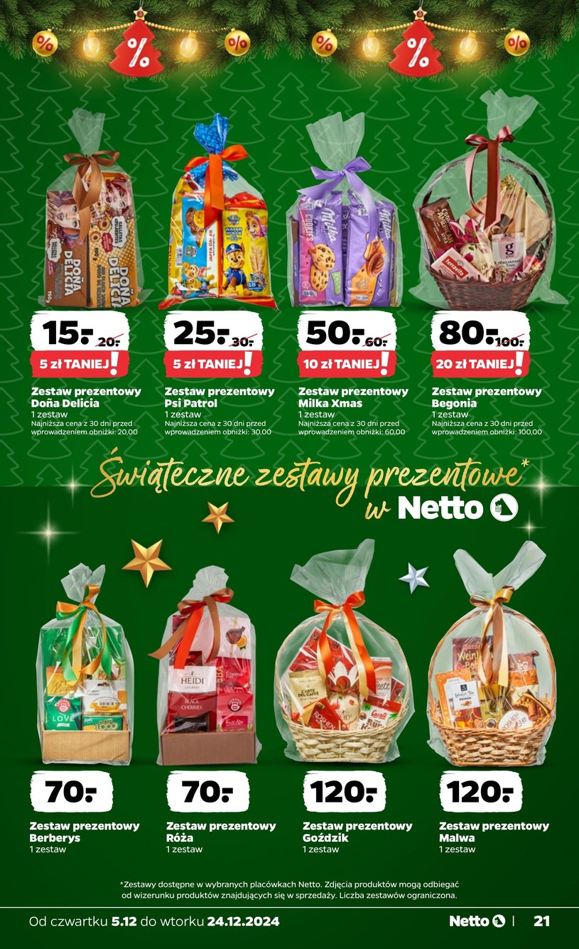 Gazetka: Zadziwiająco tanie święta w Netto - strona 21