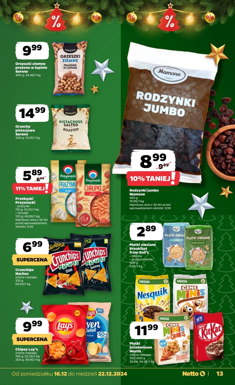 Gazetka: Zadziwiająco tanie święta w Netto - strona 13