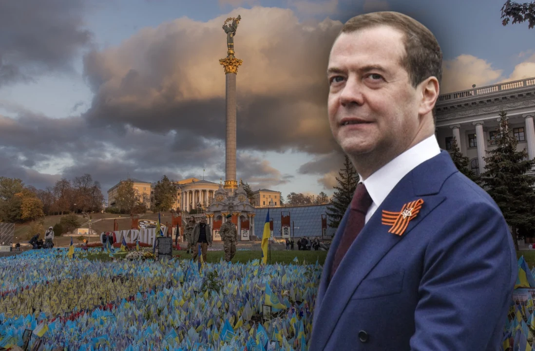Dmitrij Miedwiediew zagroził, że Ukraina zniknie z mapy świata Dmitrij Miedwiediew zagroził, że Ukraina zniknie z mapy świata
