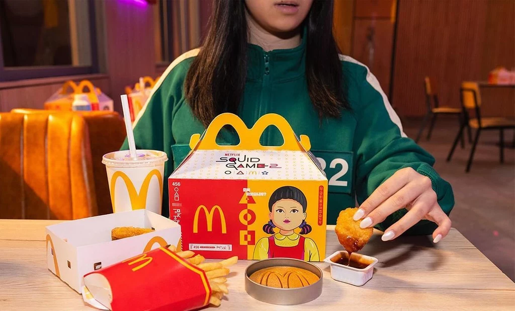 Fragment materiału promocyjnego McDonald's Australia