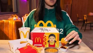 Fragment materiału promocyjnego McDonald's Australia