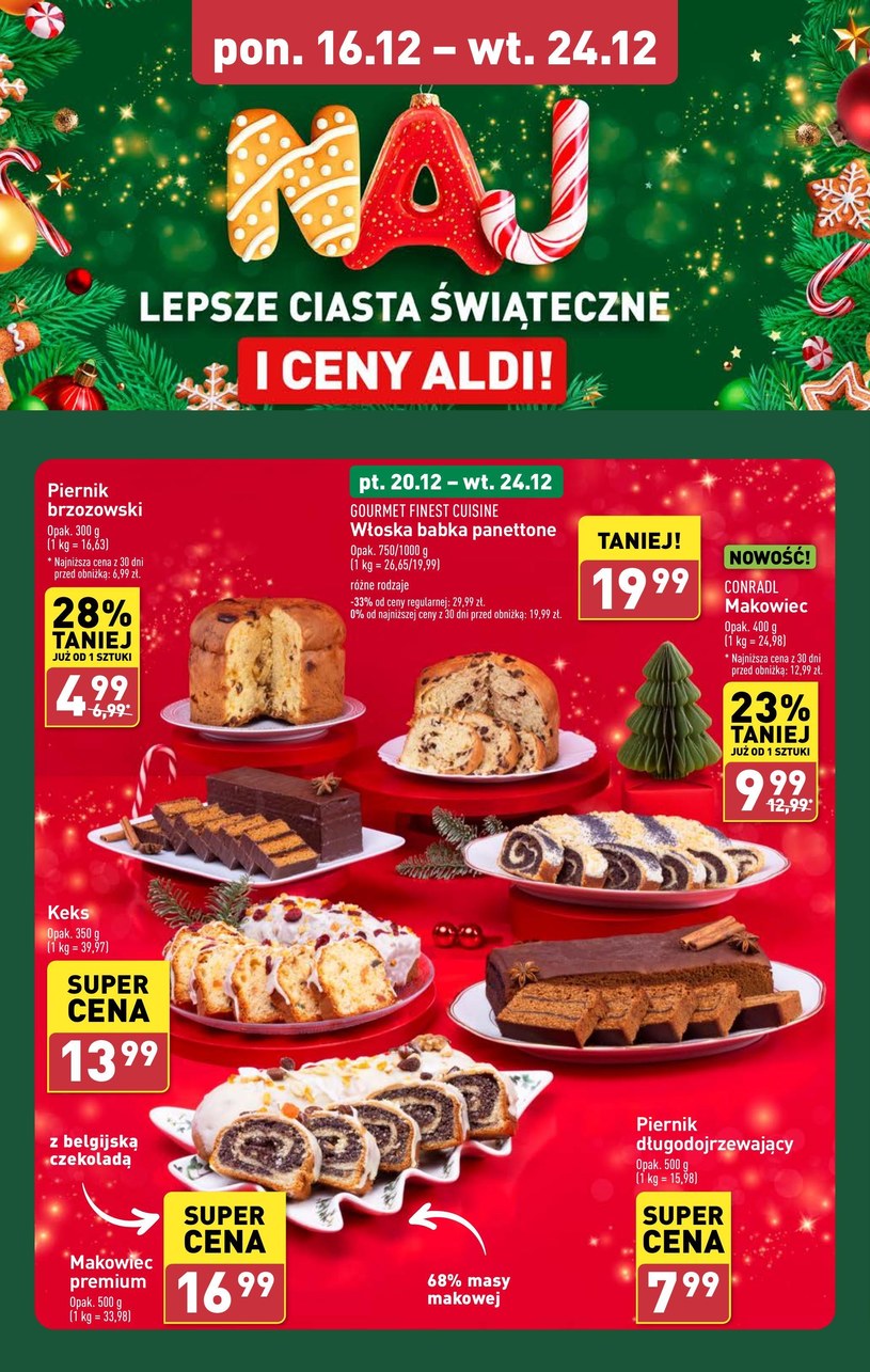 Gazetka: Świąteczne smaki z Aldi - strona 16