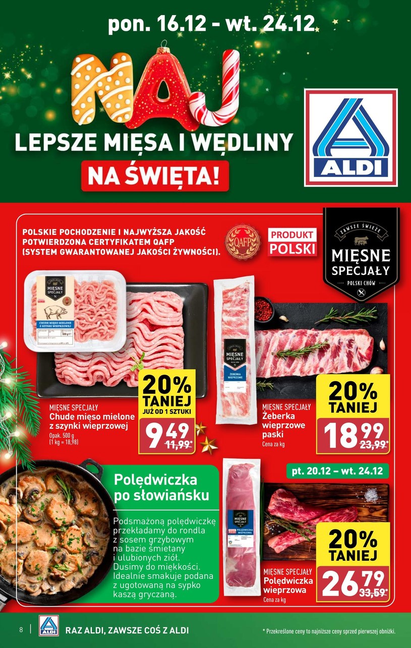 Gazetka: Świąteczne smaki z Aldi - strona 8