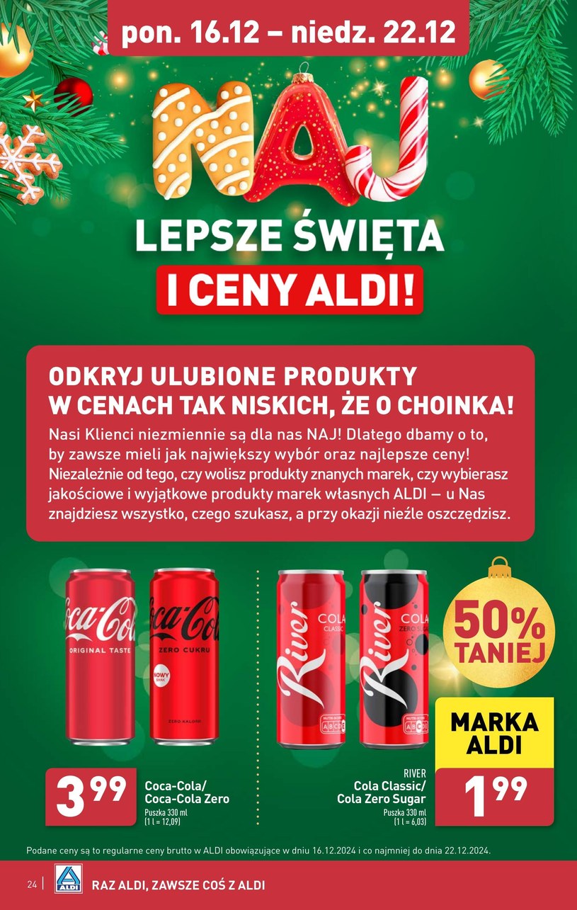 Gazetka: Świąteczne smaki z Aldi - strona 24