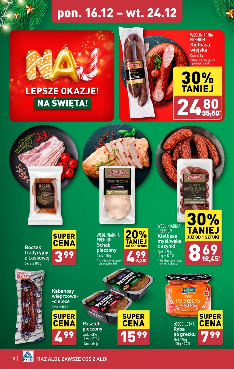 Gazetka: Świąteczne smaki z Aldi - strona 10