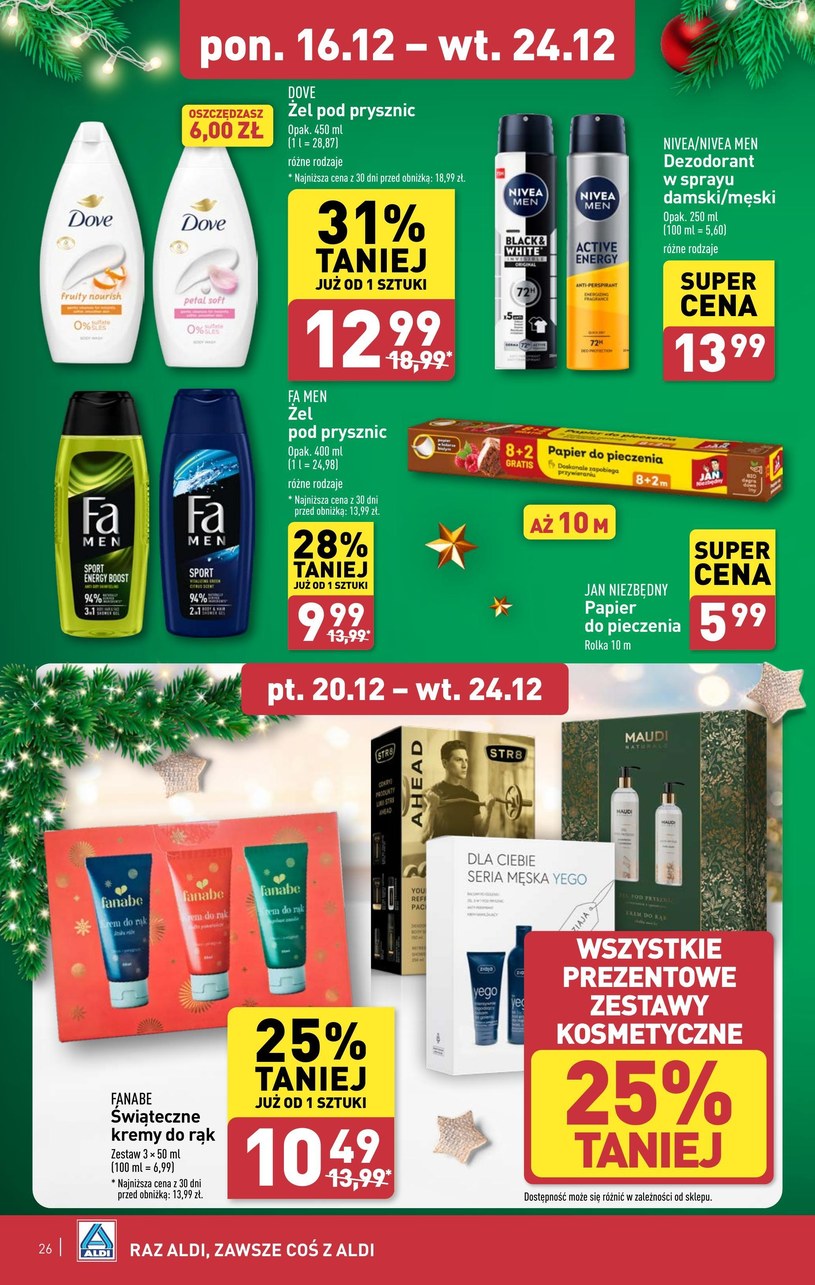 Gazetka: Świąteczne smaki z Aldi - strona 26