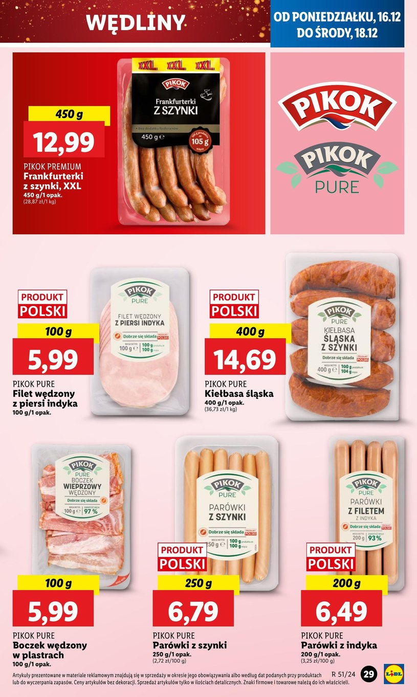 Gazetka: Tanie święta pełne smaku - Lidl - strona 33