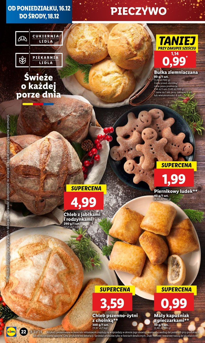 Gazetka: Tanie święta pełne smaku - Lidl - strona 26