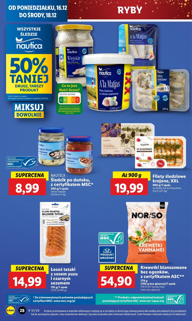 Gazetka: Tanie święta pełne smaku - Lidl - strona 32