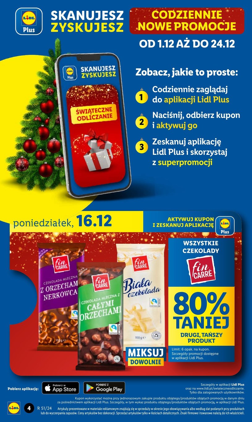 Gazetka: Tanie święta pełne smaku - Lidl - strona 4