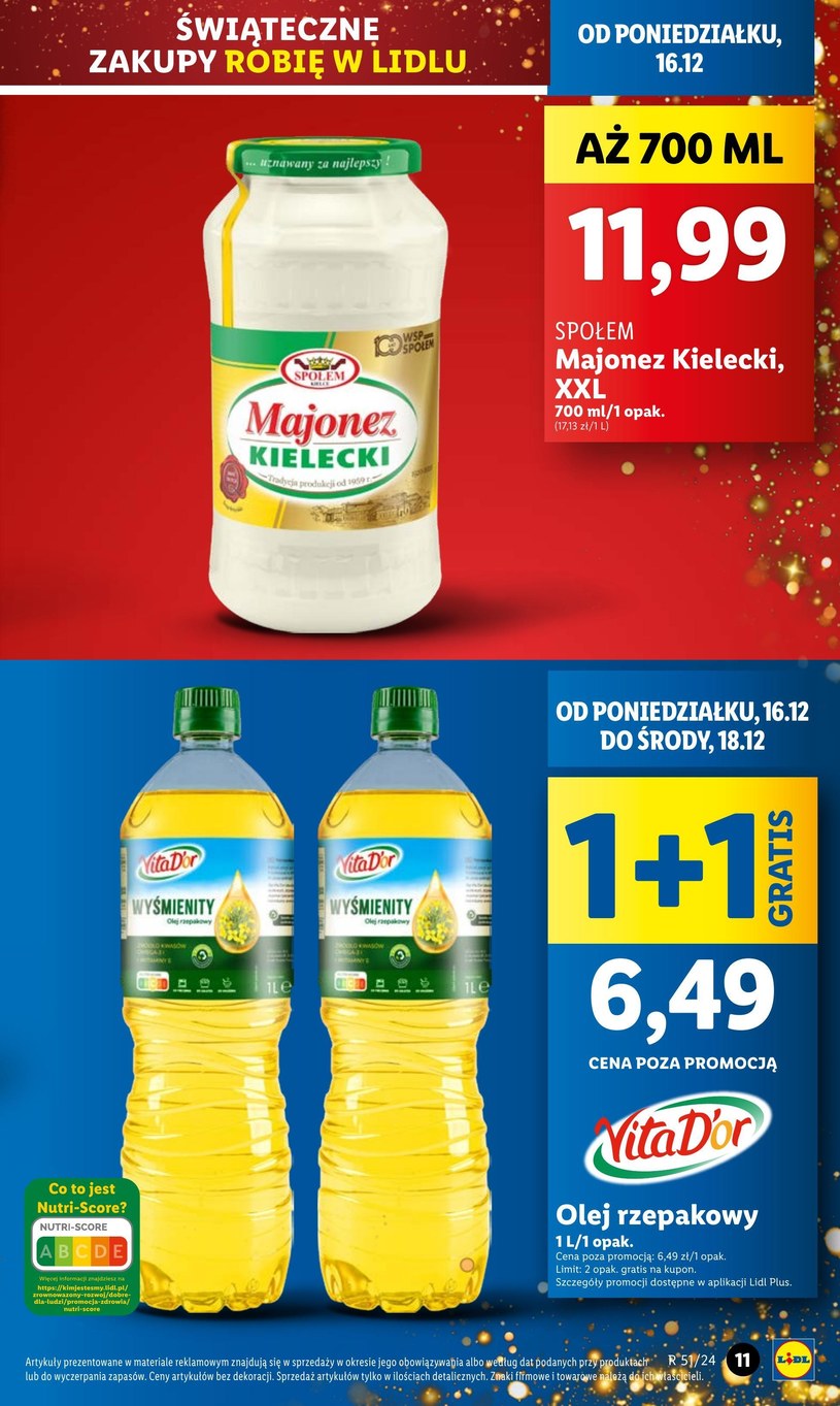 Gazetka: Tanie święta pełne smaku - Lidl - strona 11