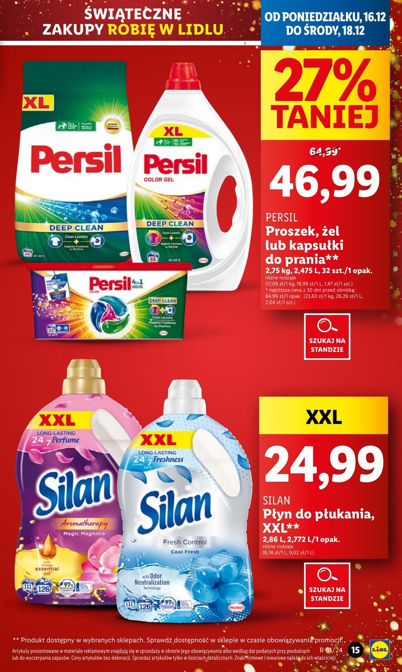 Gazetka: Tanie święta pełne smaku - Lidl - strona 15