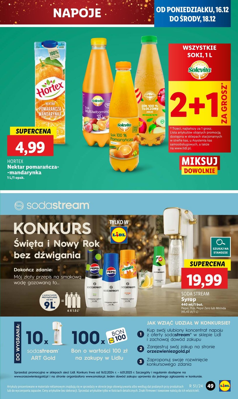 Gazetka: Tanie święta pełne smaku - Lidl - strona 57