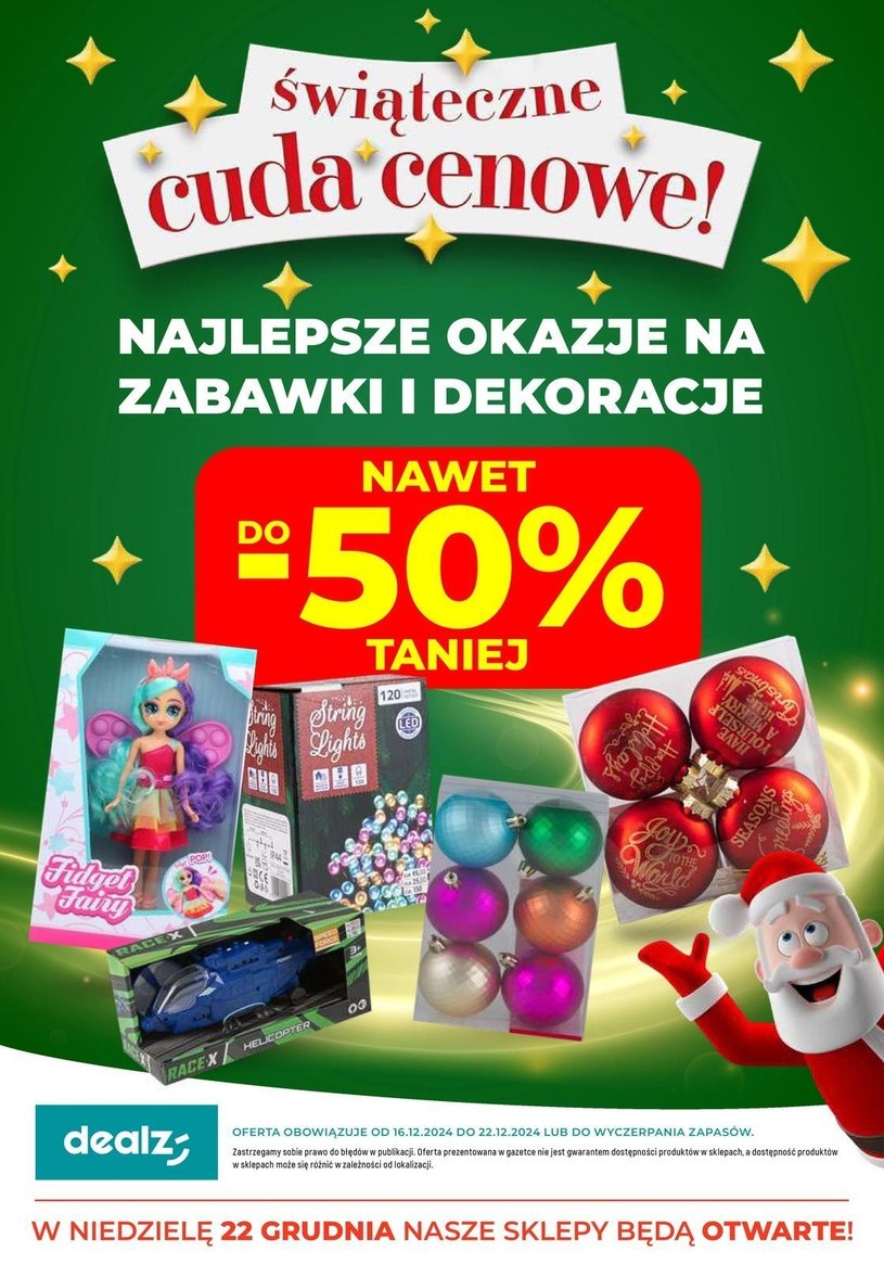 Gazetka promocyjna Dealz - ważna od 16. 12. 2024 do 22. 12. 2024