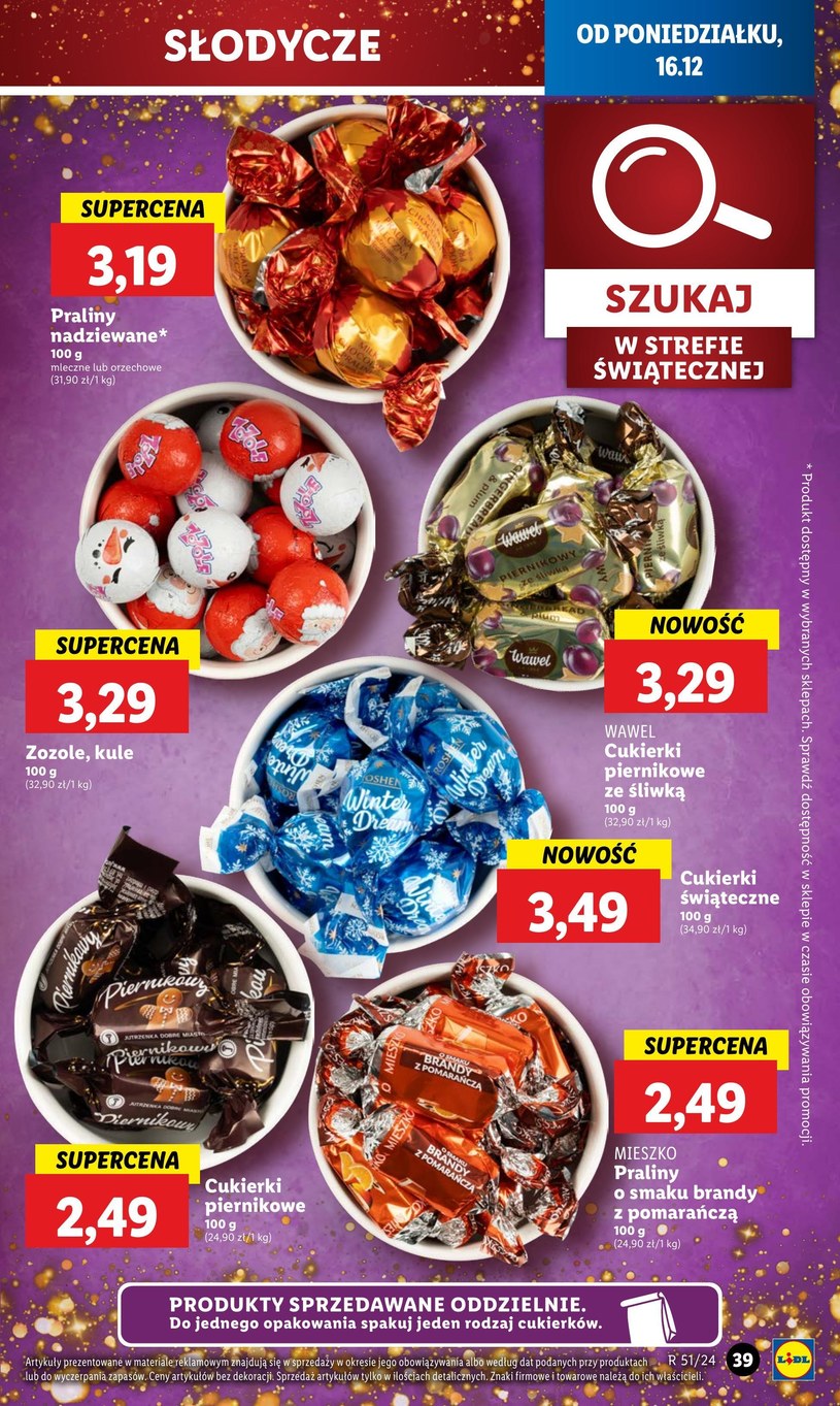 Gazetka: Tanie święta pełne smaku - Lidl - strona 45