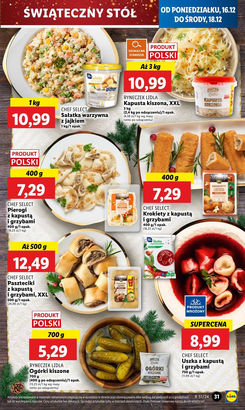 Gazetka: Tanie święta pełne smaku - Lidl - strona 35