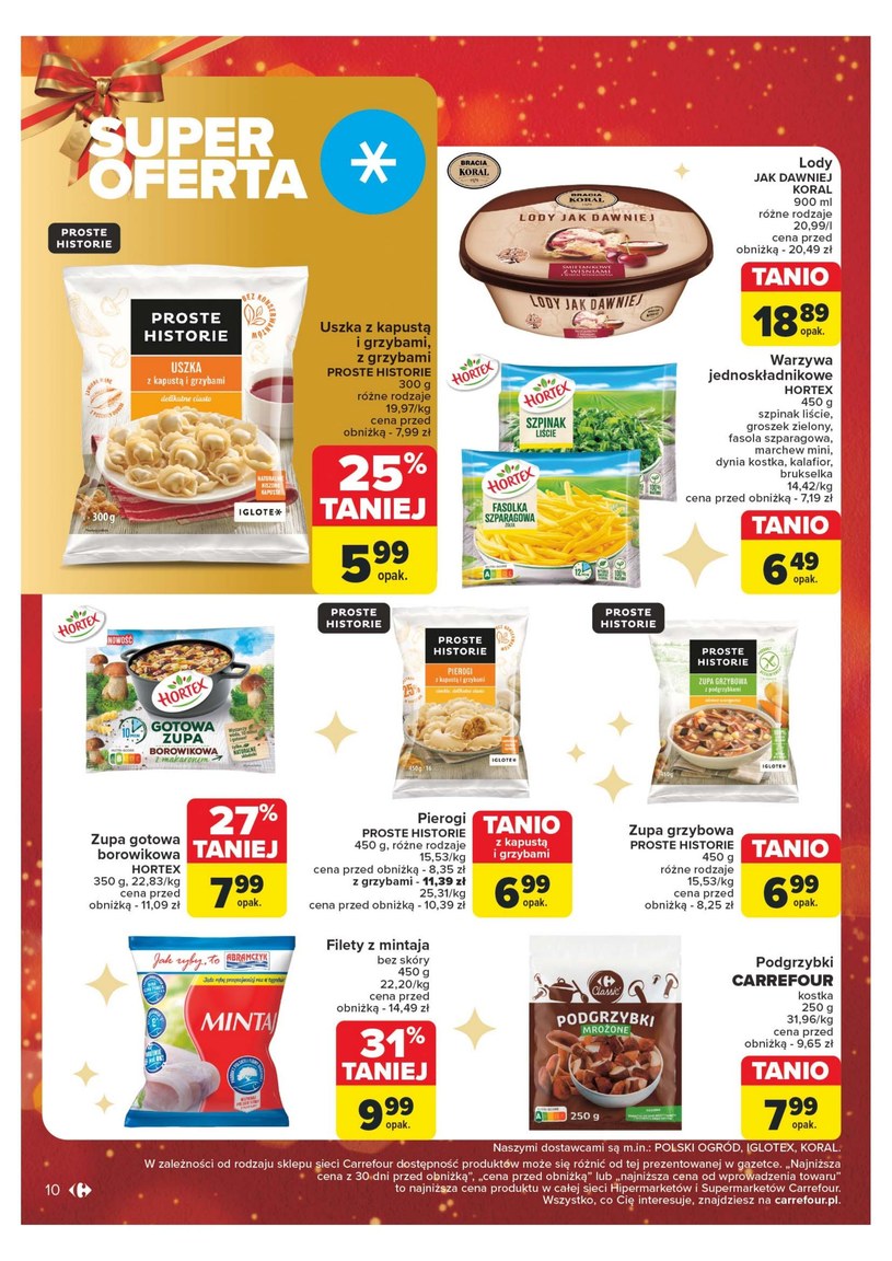 Gazetka: Smaki świąt w super cenie - Carrefour - strona 10