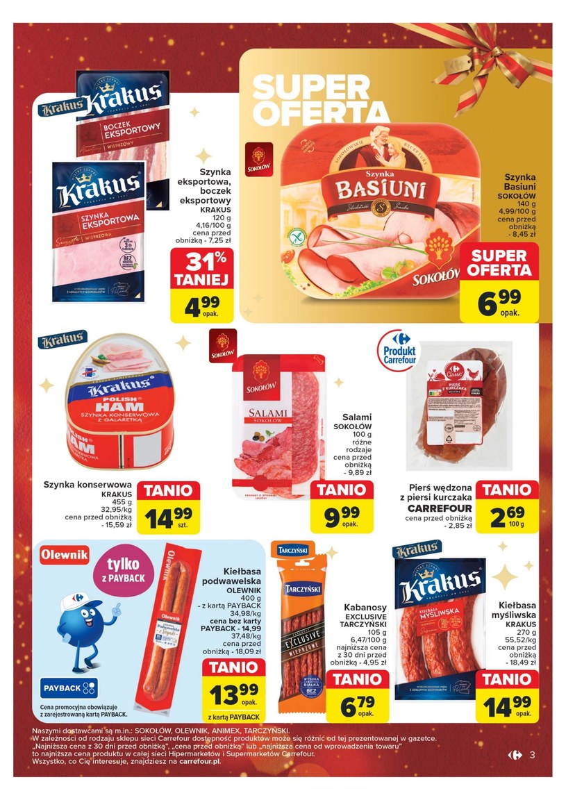 Gazetka: Smaki świąt w super cenie - Carrefour - strona 3