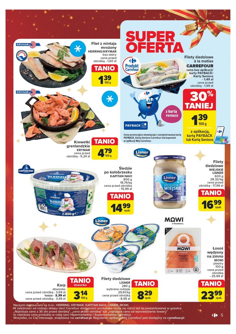 Gazetka: Smaki świąt w super cenie - Carrefour - strona 5