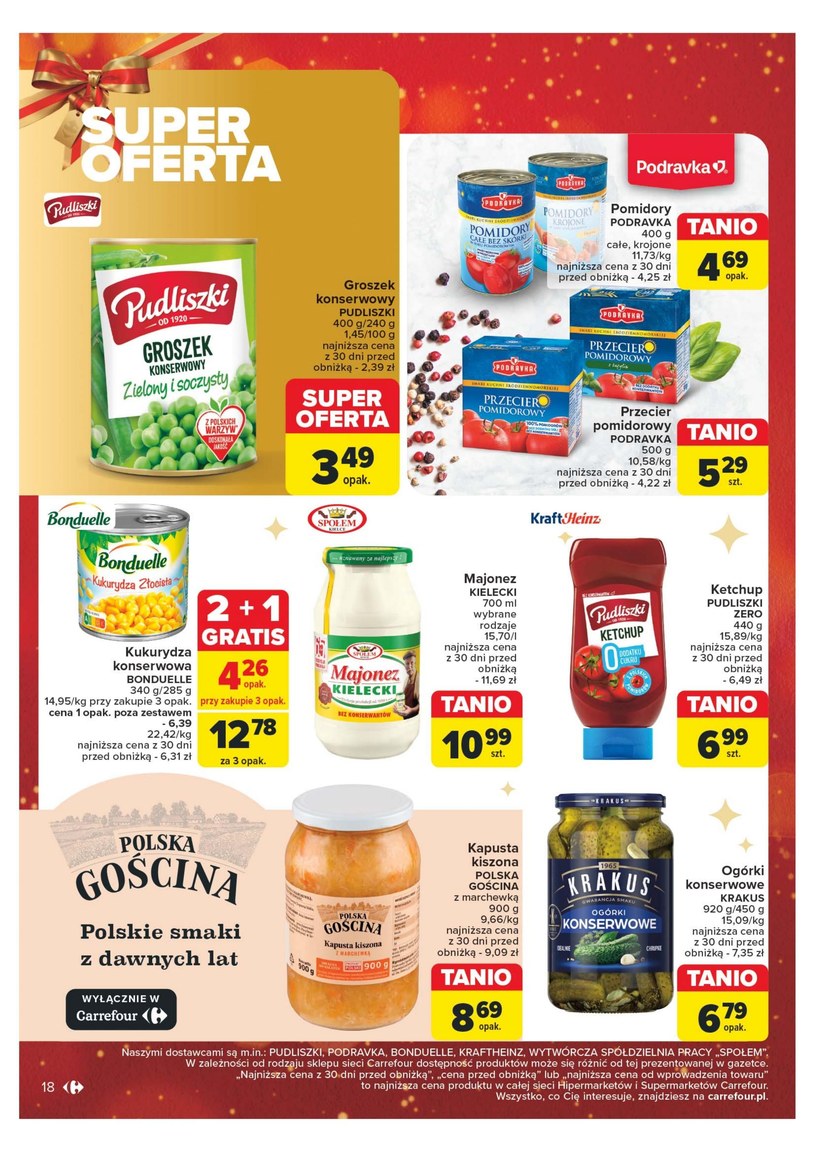 Gazetka: Smaki świąt w super cenie - Carrefour - strona 18