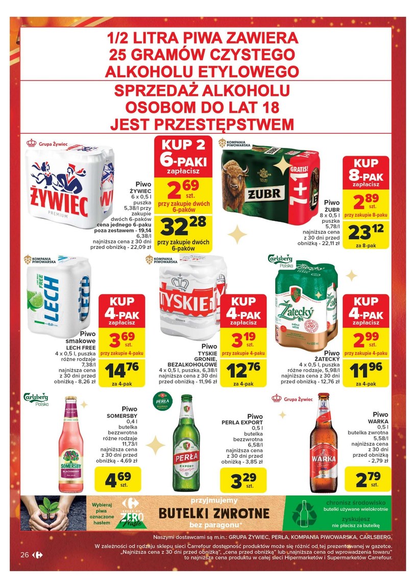 Gazetka: Smaki świąt w super cenie - Carrefour - strona 26