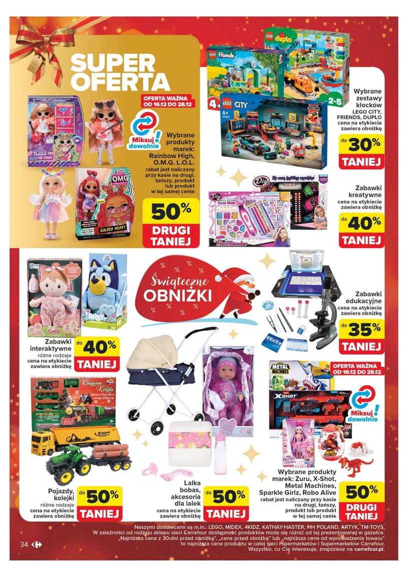 Gazetka: Smaki świąt w super cenie - Carrefour - strona 34