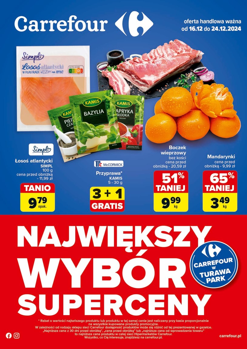 Gazetka promocyjna Carrefour - ważna od 16. 12. 2024 do 24. 12. 2024