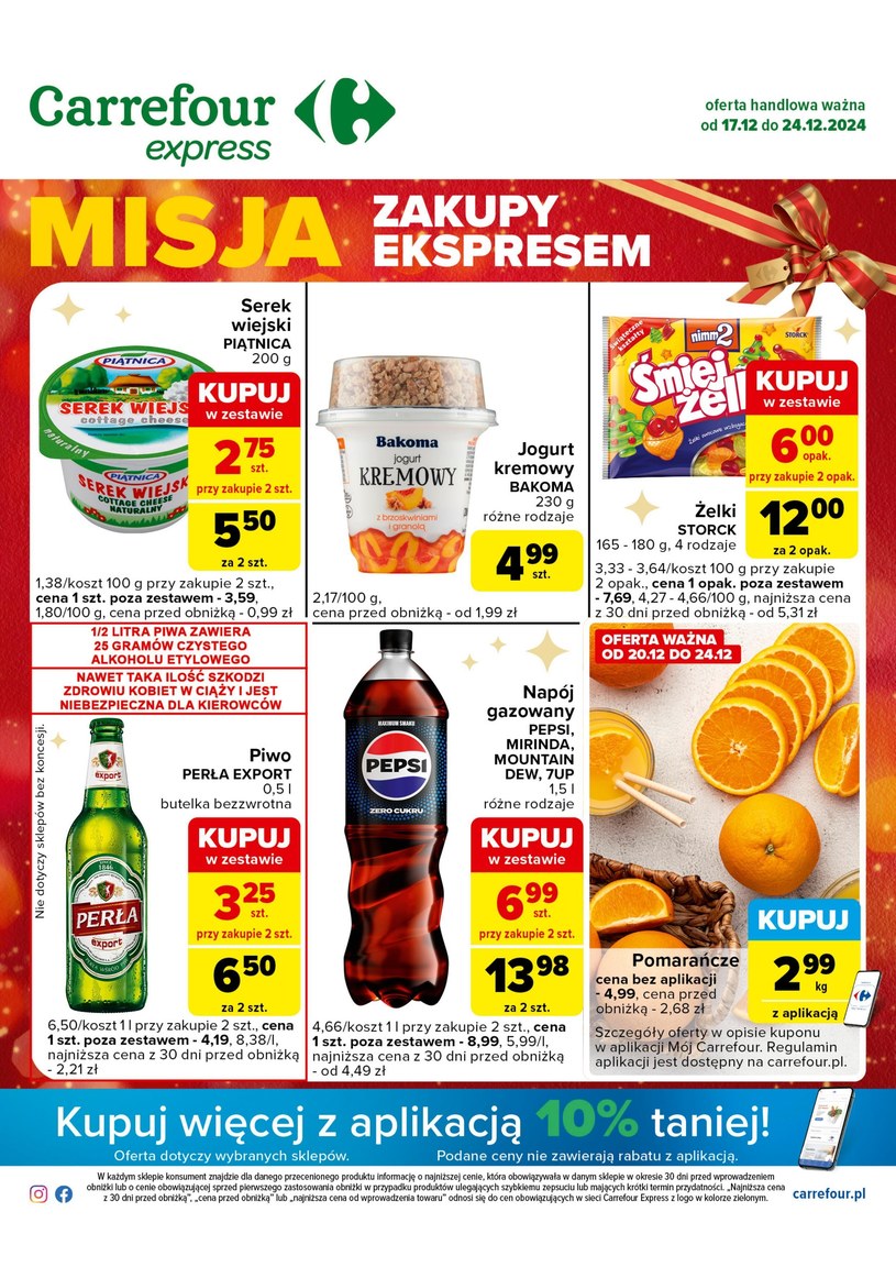 Gazetka promocyjna Carrefour Express - ważna od 17. 12. 2024 do 24. 12. 2024